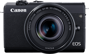 Canon EOS M200 Mirrorless Digital Camera with 15-45mm Lens (Black)