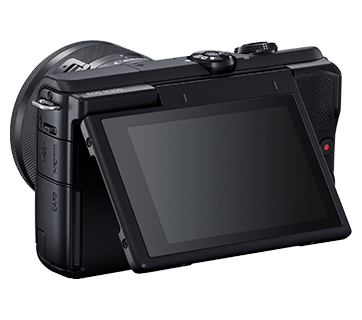 Canon EOS M200 Mirrorless Digital Camera with 15-45mm Lens (Black)