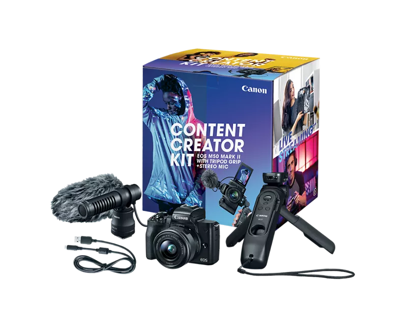 Canon EOS M50 Mark II Content Creator Kit