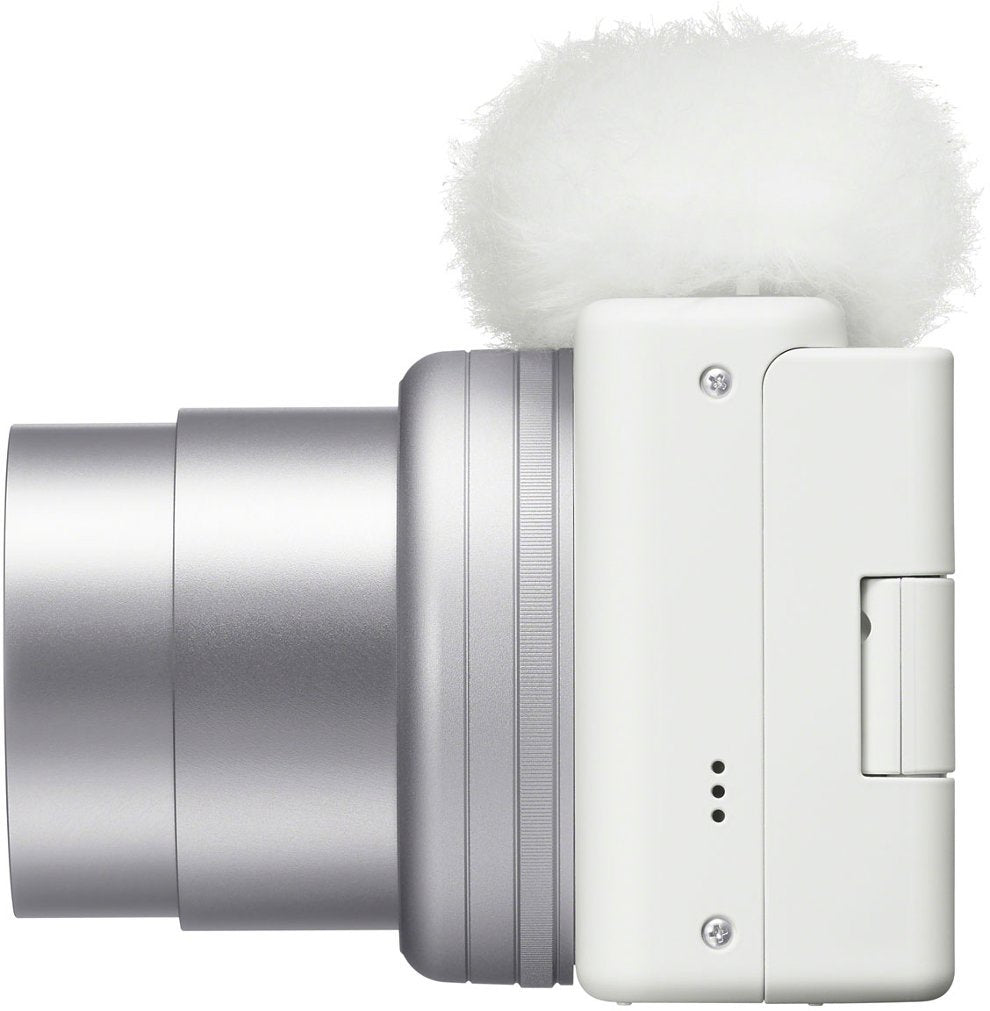 Sony - ZV-1 II 20.1-Megapixel Digital Camera for Content Creators and Vloggers - White