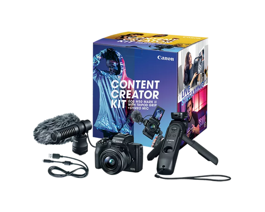 Canon EOS M50 Mark II Content Creator Kit